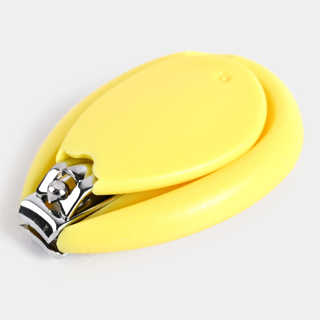 Nail Cutter With Plastic Box | Yellow