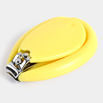 Nail Cutter With Plastic Box | Yellow