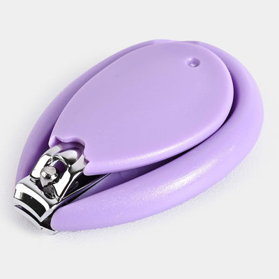 Nail Cutter With Plastic Box | Purple