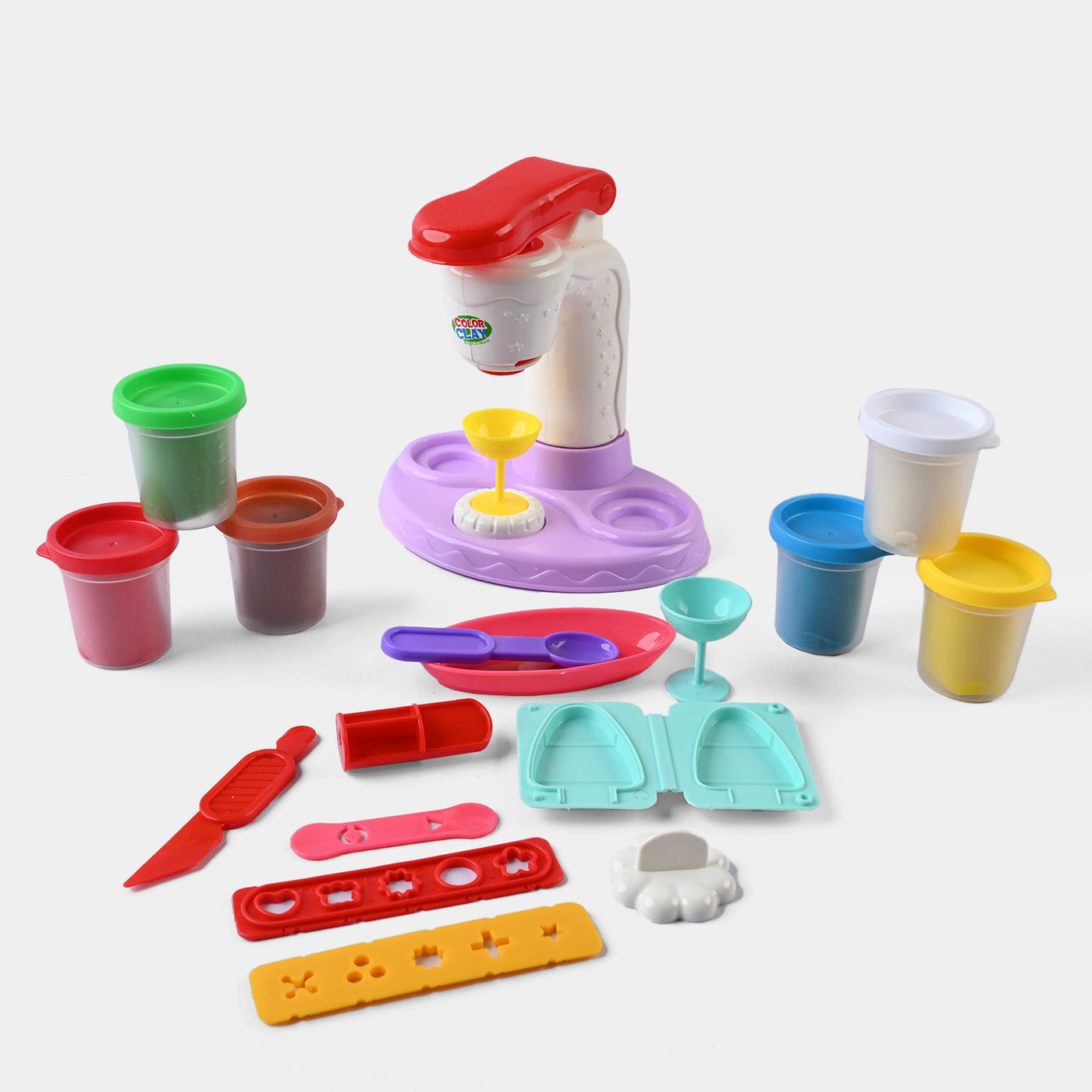 Color Clay Play Set For Kids