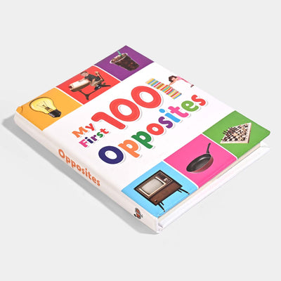 My First 100 Opposites Educational Book