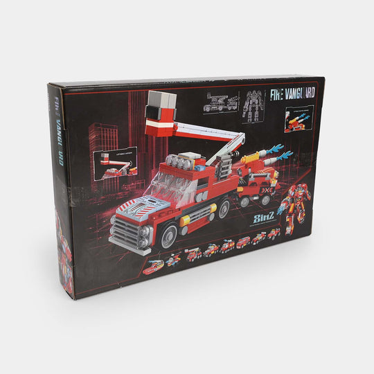 Fire Vanguard 8-in-2 Building Block Set | 73PCs