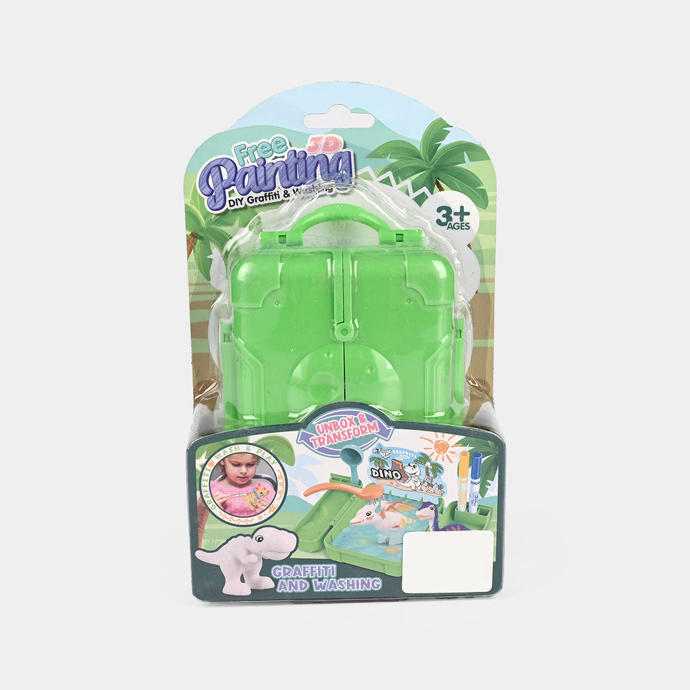 DIY Graffiti & Washing Dinosaur Set