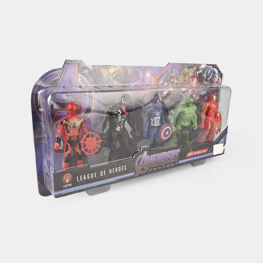 League of Heroes - Action Figure Set for Kids