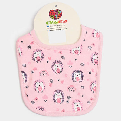 Printed Bibs-Pink