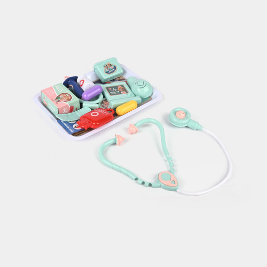 Mini Hospital Medical Clinic Pretend Play Set