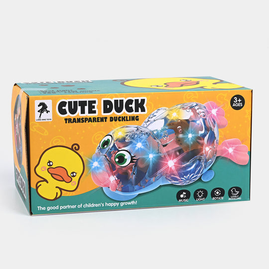 TRANSPARENT GEAR DUCK FOR KIDS