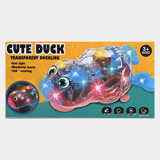 TRANSPARENT GEAR DUCK FOR KIDS