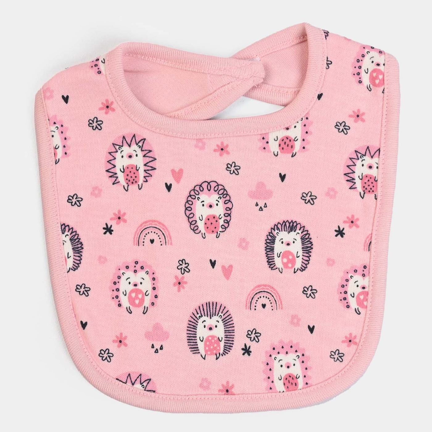 Printed Bibs-Pink