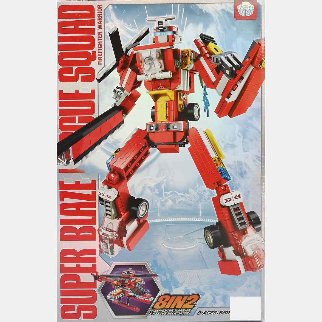 8-in-2 Building Block Set for Kids