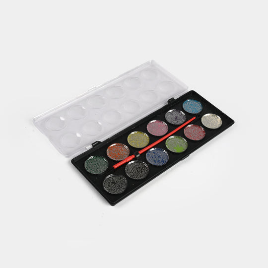 Glitter Water Color Paint Set