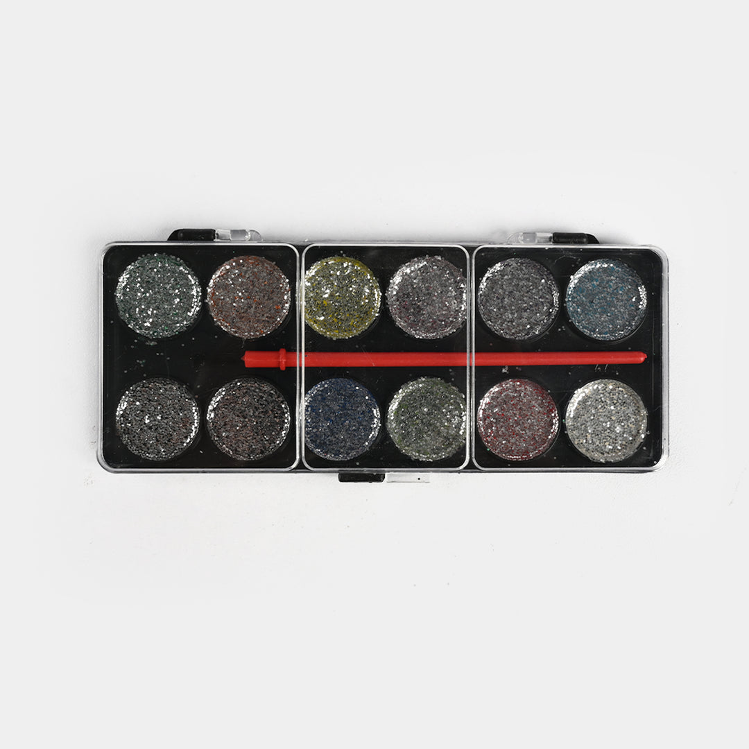 Glitter Water Color Paint Set