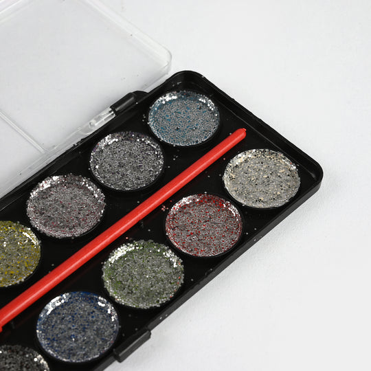 Glitter Water Color Paint Set