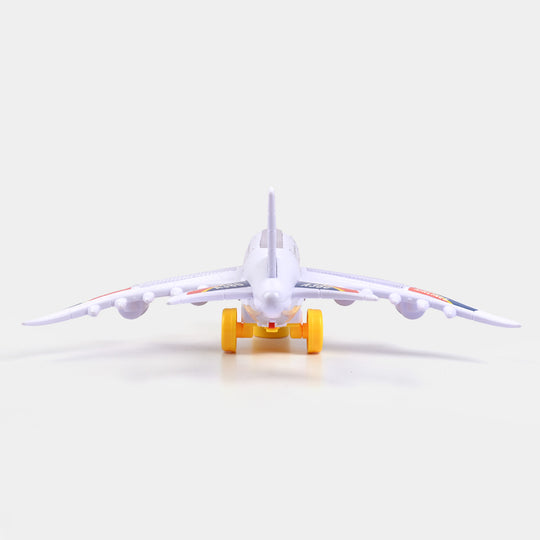 Electric Aircraft With Light & Music For Kids