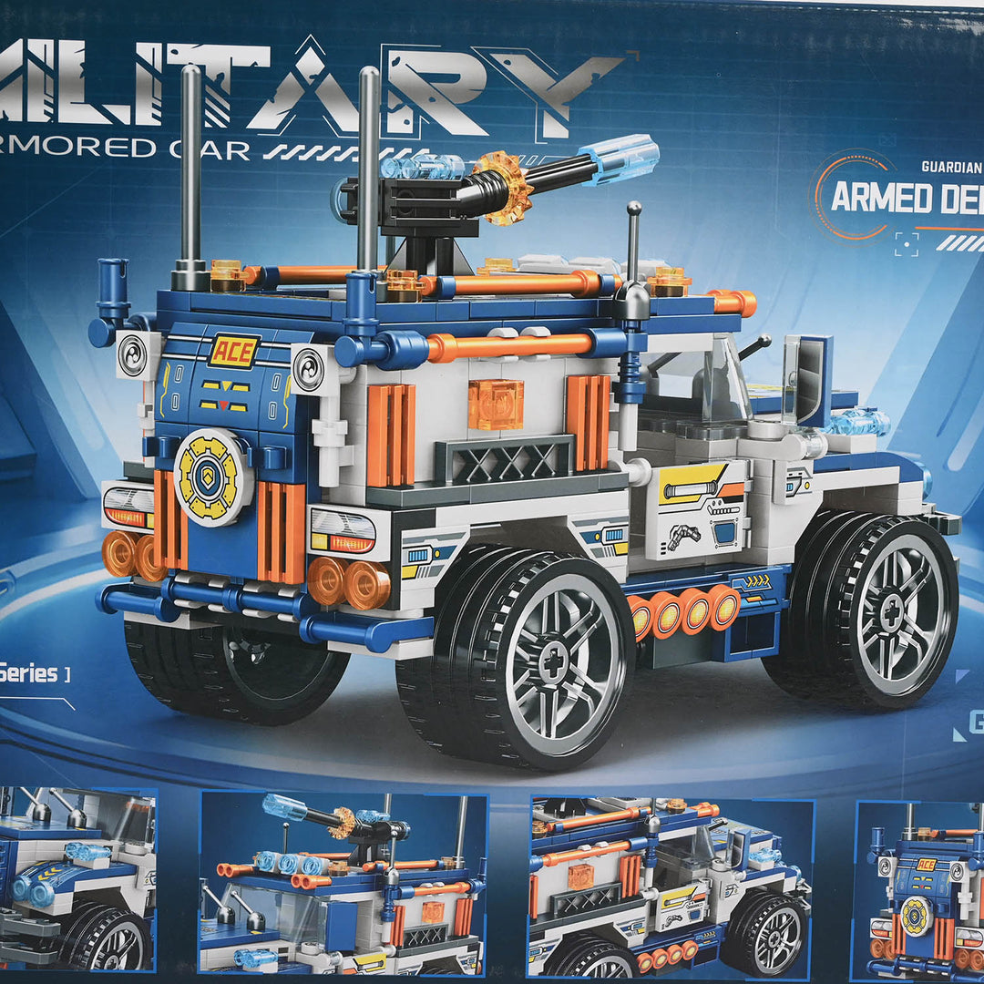 Military Armored Building Block Set