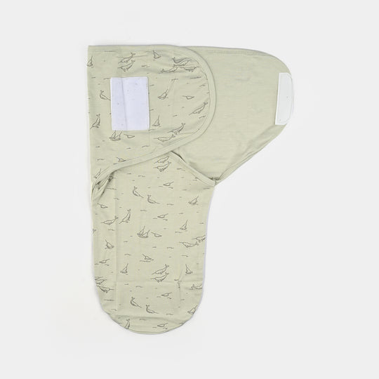 Baby Swaddle with Cap & Mittens Set