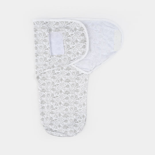 Baby Swaddle with Cap & Mittens Set