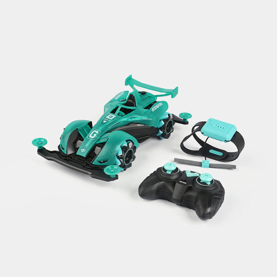 Remote Control Racing & Drift Stunt Car with Double Spray for Kids