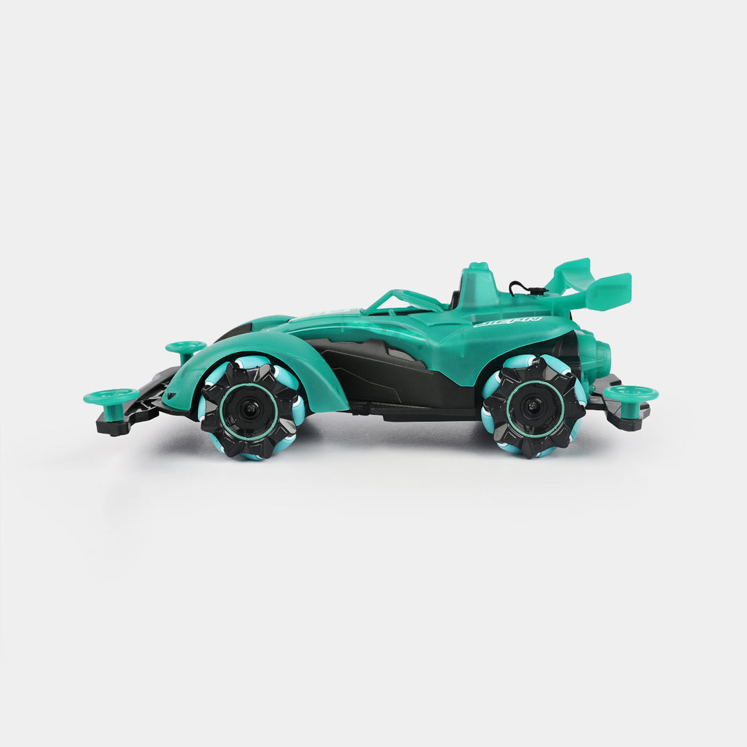 Remote Control Racing & Drift Stunt Car with Double Spray for Kids
