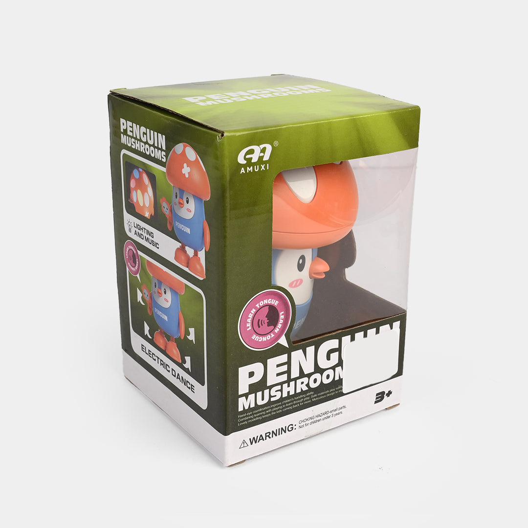 Penguin Mushroom Electric Dancing Toy