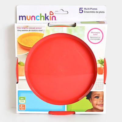 Munchkin Baby 5Pcs Multi Plates Set