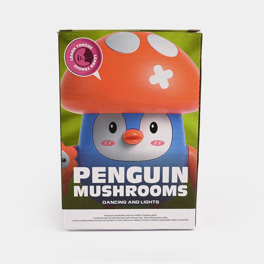 Penguin Mushroom Electric Dancing Toy