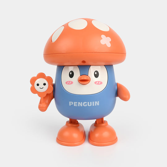Penguin Mushroom Electric Dancing Toy