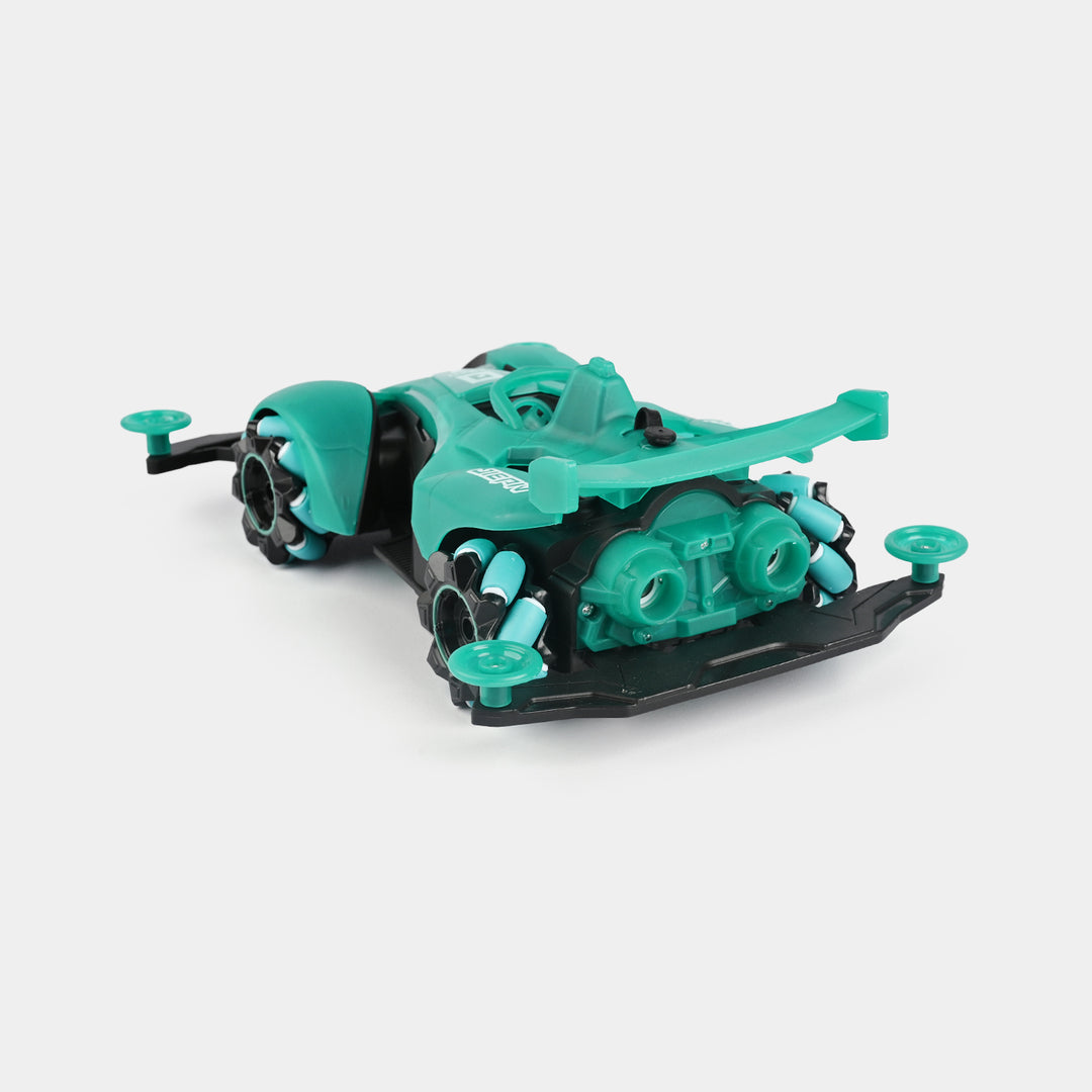 Remote Control Racing & Drift Stunt Car with Double Spray for Kids