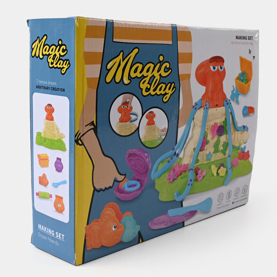 Color Dough Magic Clay Play Set For Kids