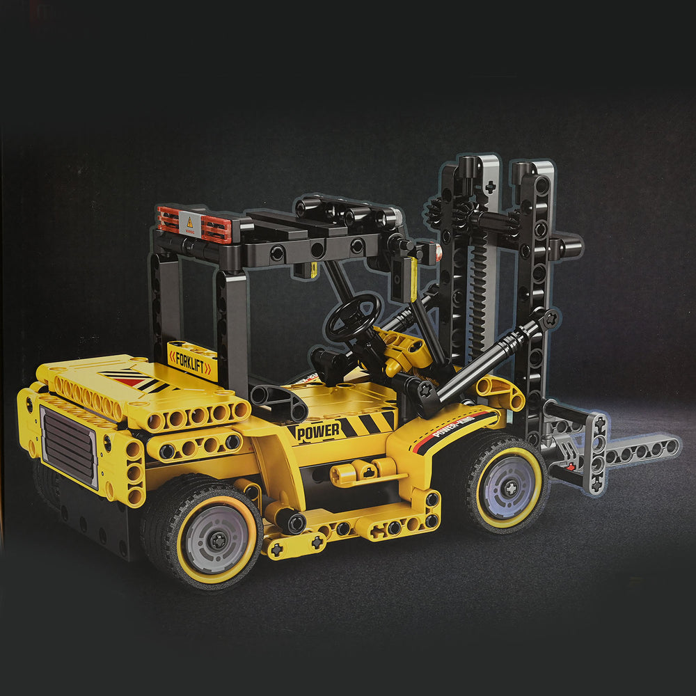 R/C Engineering Forklift Building Blocks 8710