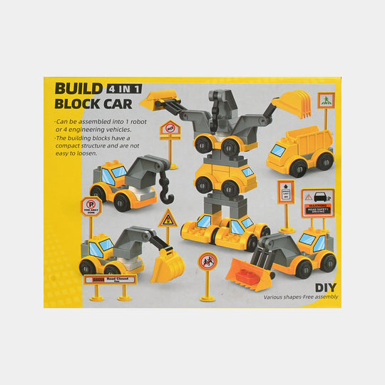 4-in-1 DIY Engineering Build Block Set