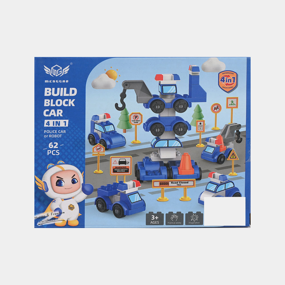 4-in-1 DIY Engineering Build Block Set