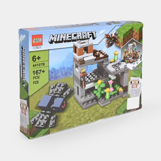 Minecraft Building Blocks Set 167+Pcs