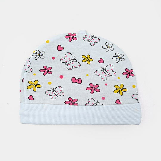 Infant Cotton Interlock Caps Set Bunny