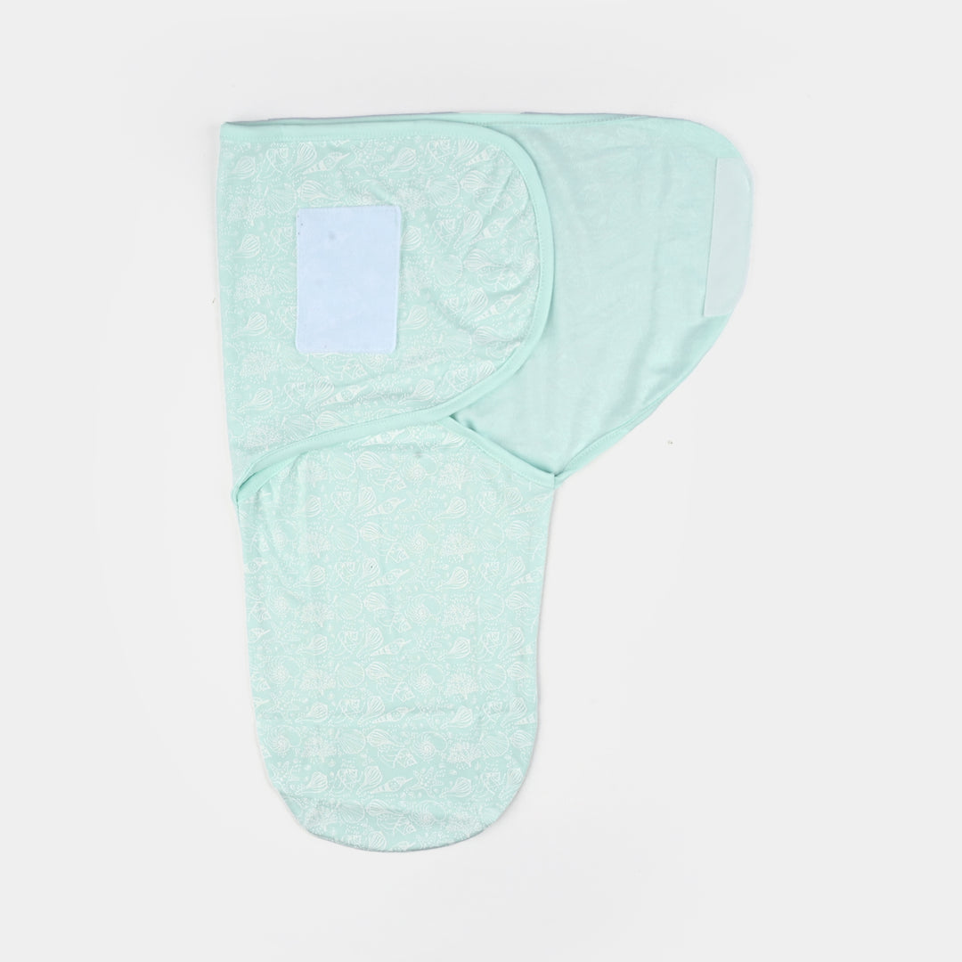 Baby Swaddle with Cap & Mittens Set