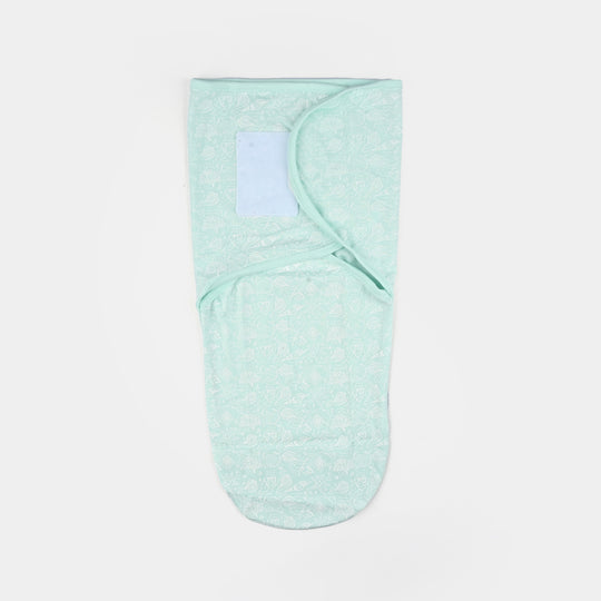 Baby Swaddle with Cap & Mittens Set