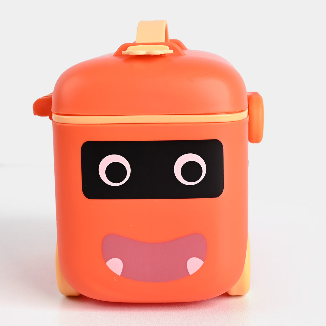 Fish Style Milk Powder Container Box Orange