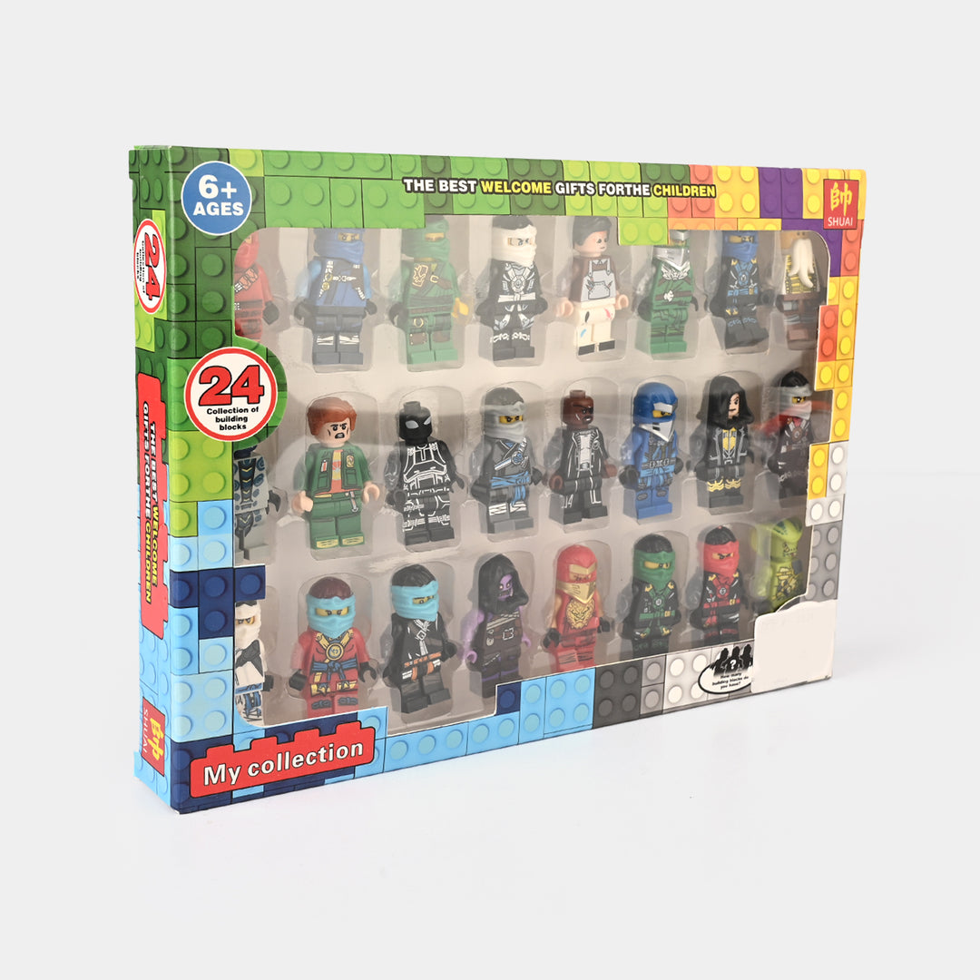 Mini Action Figures Bulk Set