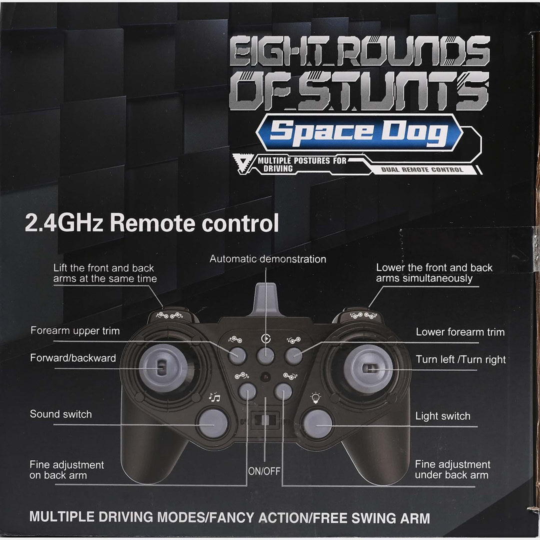 Remote Control Robot Dog Toy Stunt Robot