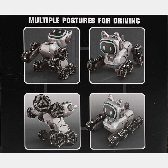 Remote Control Robot Dog Toy Stunt Robot