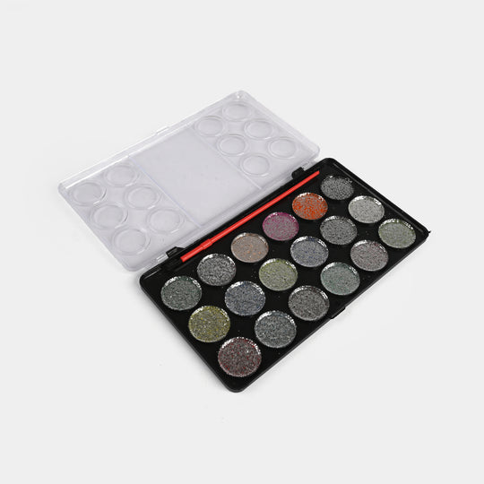 Glitter Water Color Paint Set