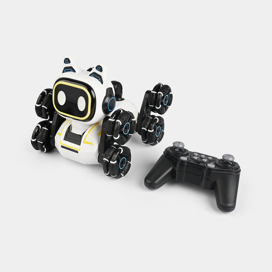 Remote Control Robot Dog Toy Stunt Robot