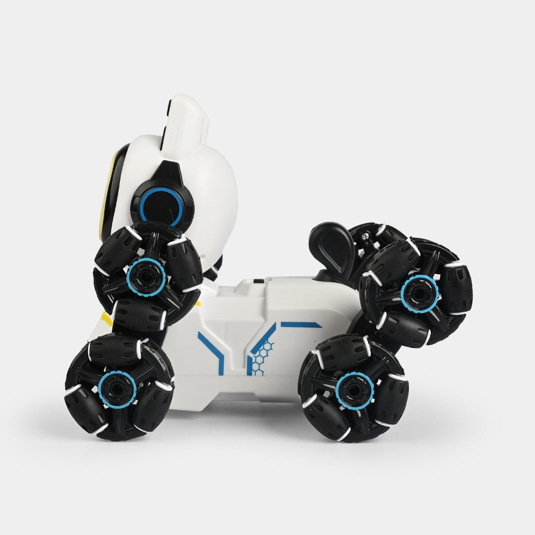 Remote Control Robot Dog Toy Stunt Robot