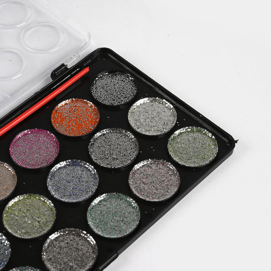 Glitter Water Color Paint Set