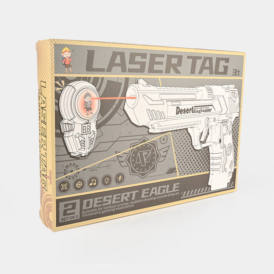 Electronic Toy Blaster Laser Tag Set