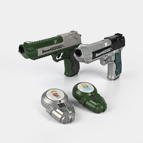 Electronic Toy Blaster Laser Tag Set