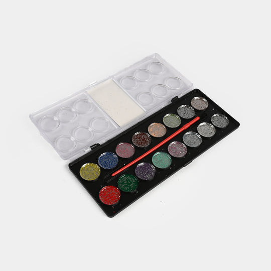 Glitter Water Color Paint Set