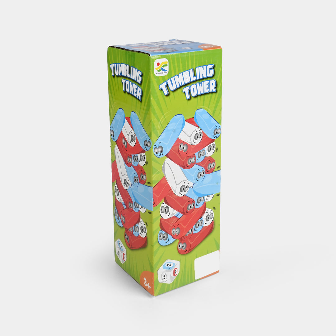 Tumbling Tower Stacking Block Game
