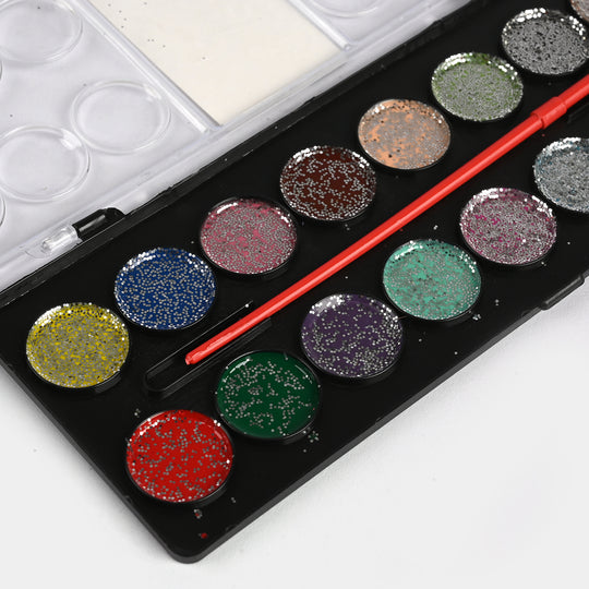 Glitter Water Color Paint Set