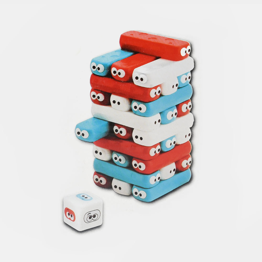 Tumbling Tower Stacking Block Game